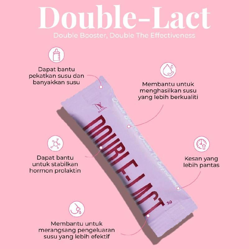 Double Lac Full Box by Nufiya Serbuk Kemam For Lactating Mom - TikTok ...