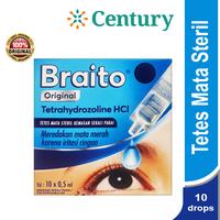 Gambar Braito Original Tetes Mata Steril Disposable 10 @0,5ML/Obat Tetes Mata dari Century Healthcare Express Kota Administrasi Jakarta Pusat 1 Tokopedia