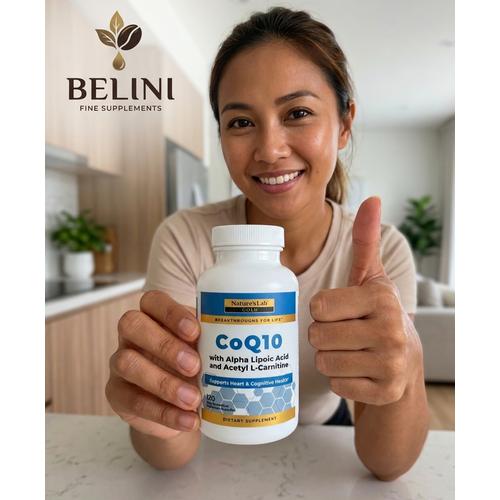nature's lab coq10 alpha lipoic acid acetyl l carnitine hcl Jual Nature's Lab CoQ10 200 mg + Alpha Lipoic Acid 300 mg + Acetyl L-Carnitine  HCl 500 mg, Isi 120 Kapsul Vegetarian, Mendukung Kesehatan Jantung dan  Kognitif. - Kota Administrasi Jakarta Utara - Belini05