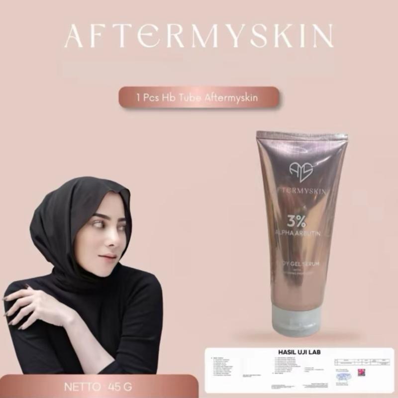 【AFF 8%】AFTERMYSKIN - 1 PCS HB Whitening Body Cream Alpha Arbutin Chromabright Niacinamide 10% Super Brightening Afterskin After Skin Official Original by Andhitairianto BPOM 0