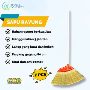 SAPU LAKOP RAYUNG ISI 1 PCS | SAPU LANTAI | ASLI PEMALANG | COD Termurah - Keren Banget!