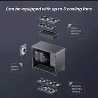 Gambar JONSBO D32 PRO | Micro-ATX PC Case - Black dari Lezz Computech Kota Administrasi Jakarta Utara 4 Tokopedia