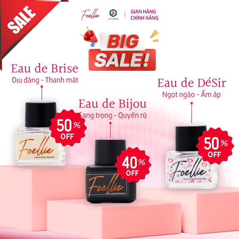 [BIG SALE] Nước hoa nữ Foellie Inner Perfume 5ml - An toàn, dịu nhẹ, lưu hương dài lâu