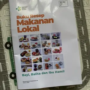 Buku Resep Makanan Lokal untuk MP ASI, Balita, dan Ibu Hamil - Recipes, Masakan