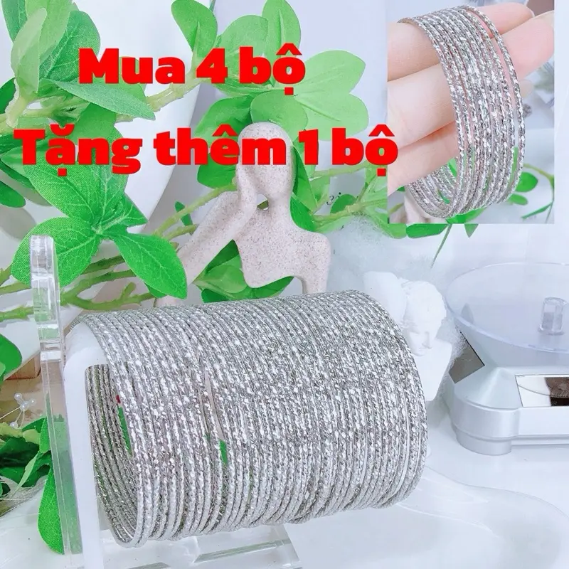 Xi men chạm sao inox MUA 4 BỘ TẶNG 1 BỘ, đủ size từ 38-60 cho mẹ và bé, chất liệu inox không dị ứng-không bay màu,