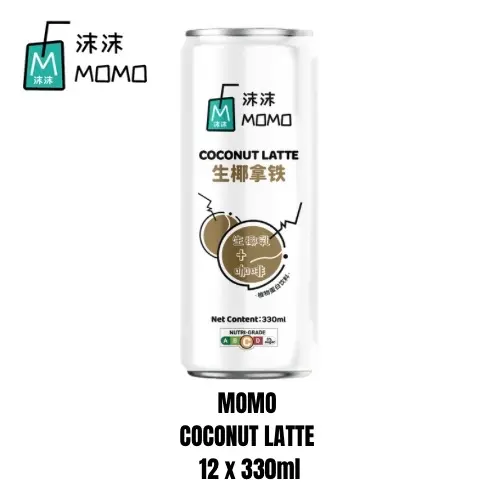 MOMO Coconut Latte (Carton/12 x 330ml)