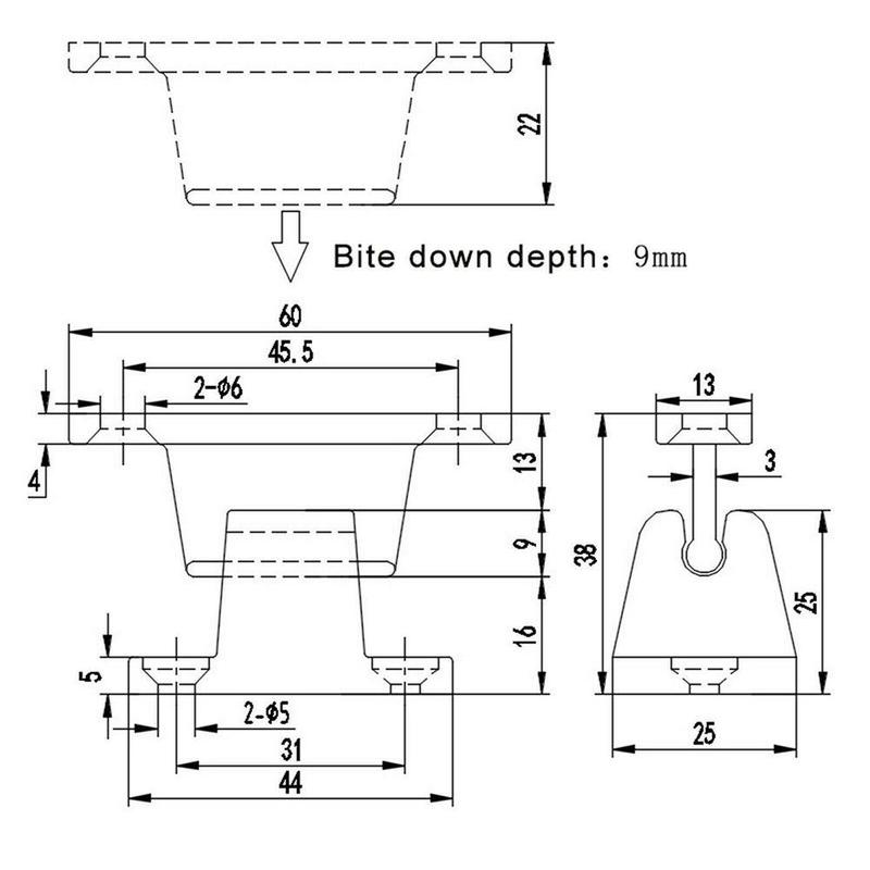 Product Introduction of Modified Accessory Compartment Door Suction T-shaped Compartment Door Suction With Strong O2K0 30
