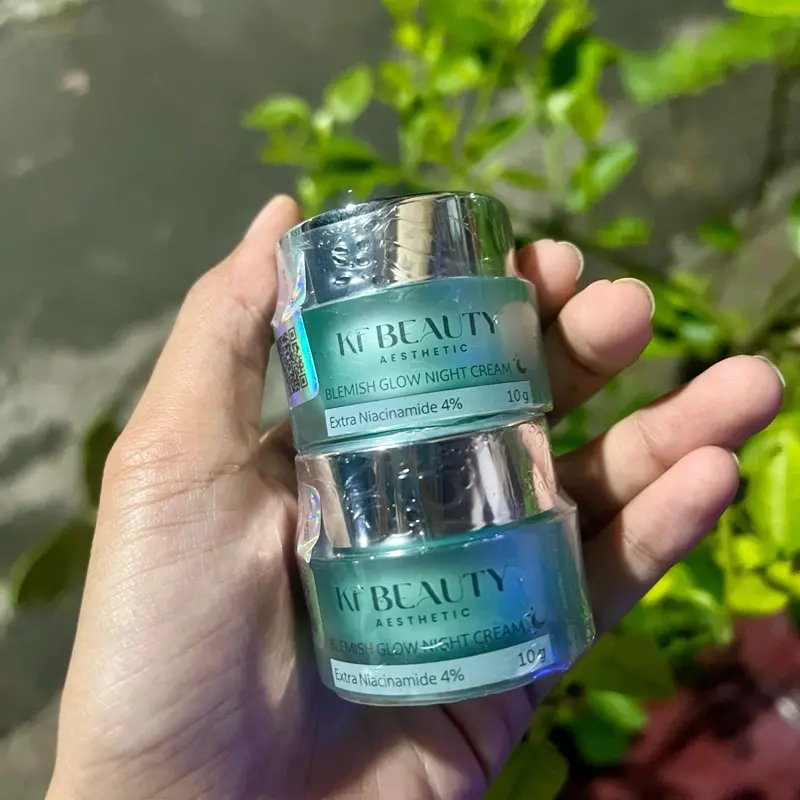 Kemasan Baru NIGHT CREAM KF SKIN KLINIK TAHAP 1/CREAM MALAM KF SKIN KLINIK krimpeng hilang Wajah 0