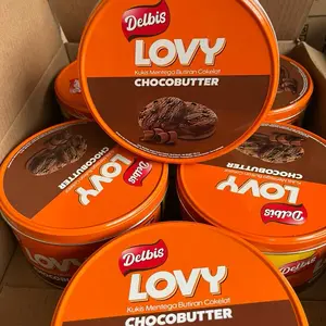 Delbis Lovy Chocobutter Kaleng 155gr Exp 02-04-2027