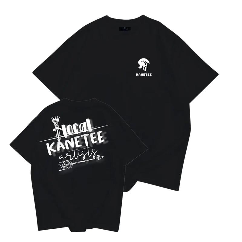 Áo Thun KANETEE Local Brand Unisex ACT03 Astist T-Shirt cổ tròn Menswear Trắng