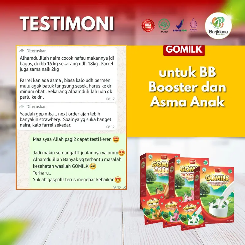 SUSU kambing etawa bubuk GOMILK  | susu alternatif susu sapi 6