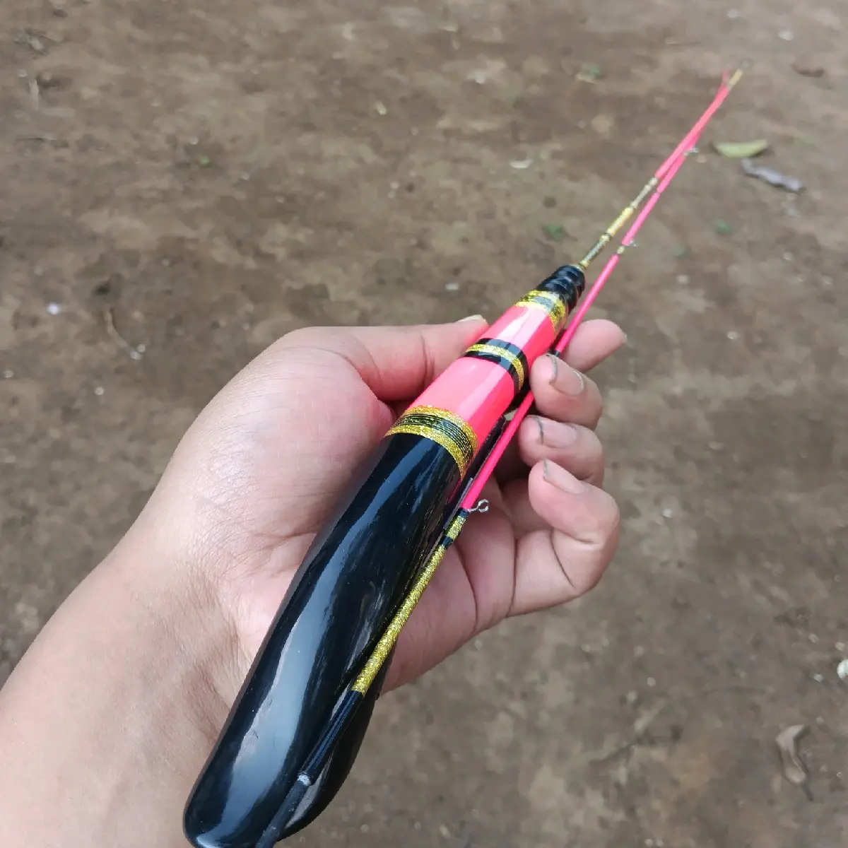joran wader/nilem premium super lentur (blackpink)