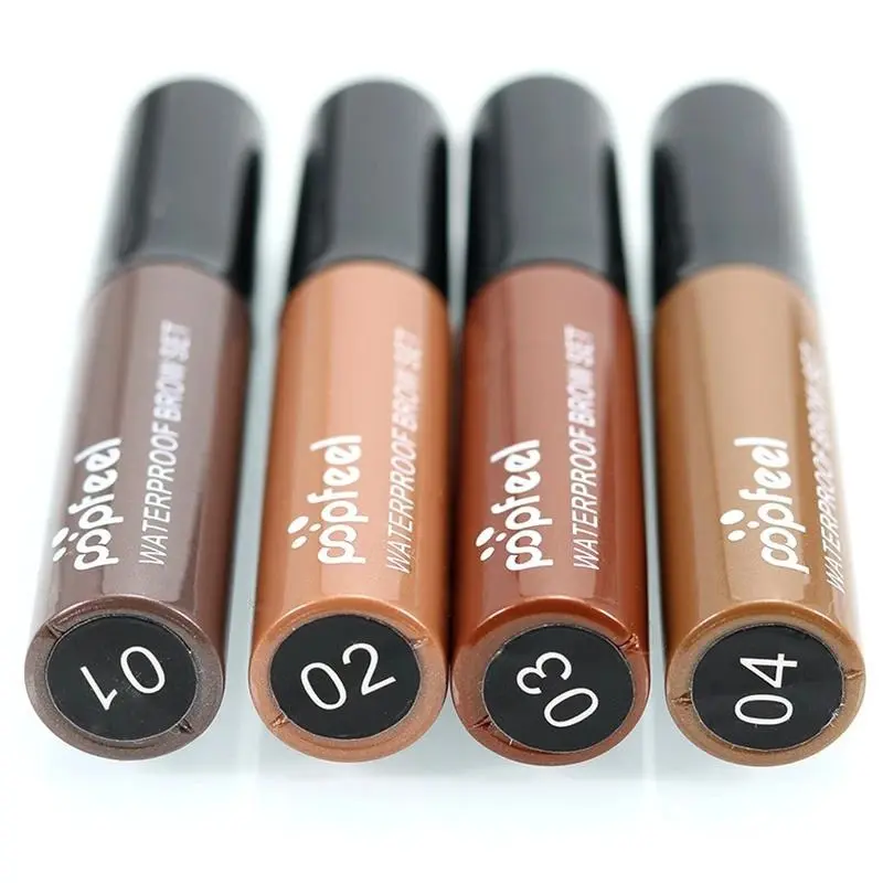 Paling Murah!! - New Import Korea Popfeel Eyebrow Gel Maskara Pensil Alis Tahan Lama Anti Air Original 4 Varian Warna 2