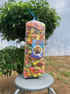 Kripik Kue Kuping Gajah Rainbow 1KG  Snack Manis Renyah Berwarna-warni