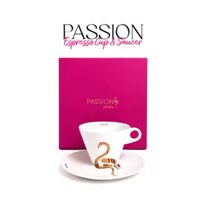 Passion Jewelry - Espresso Cup & Saucer
