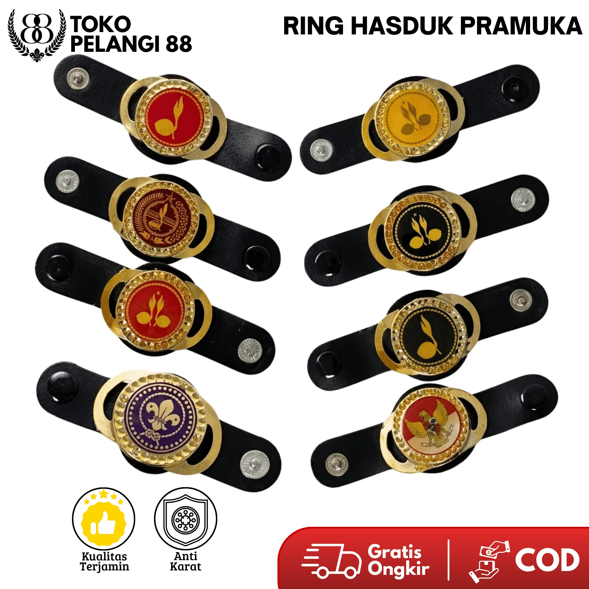 Ring Kacu Pramuka Kolong Hasduk Dasi Pramuka (KUPING)