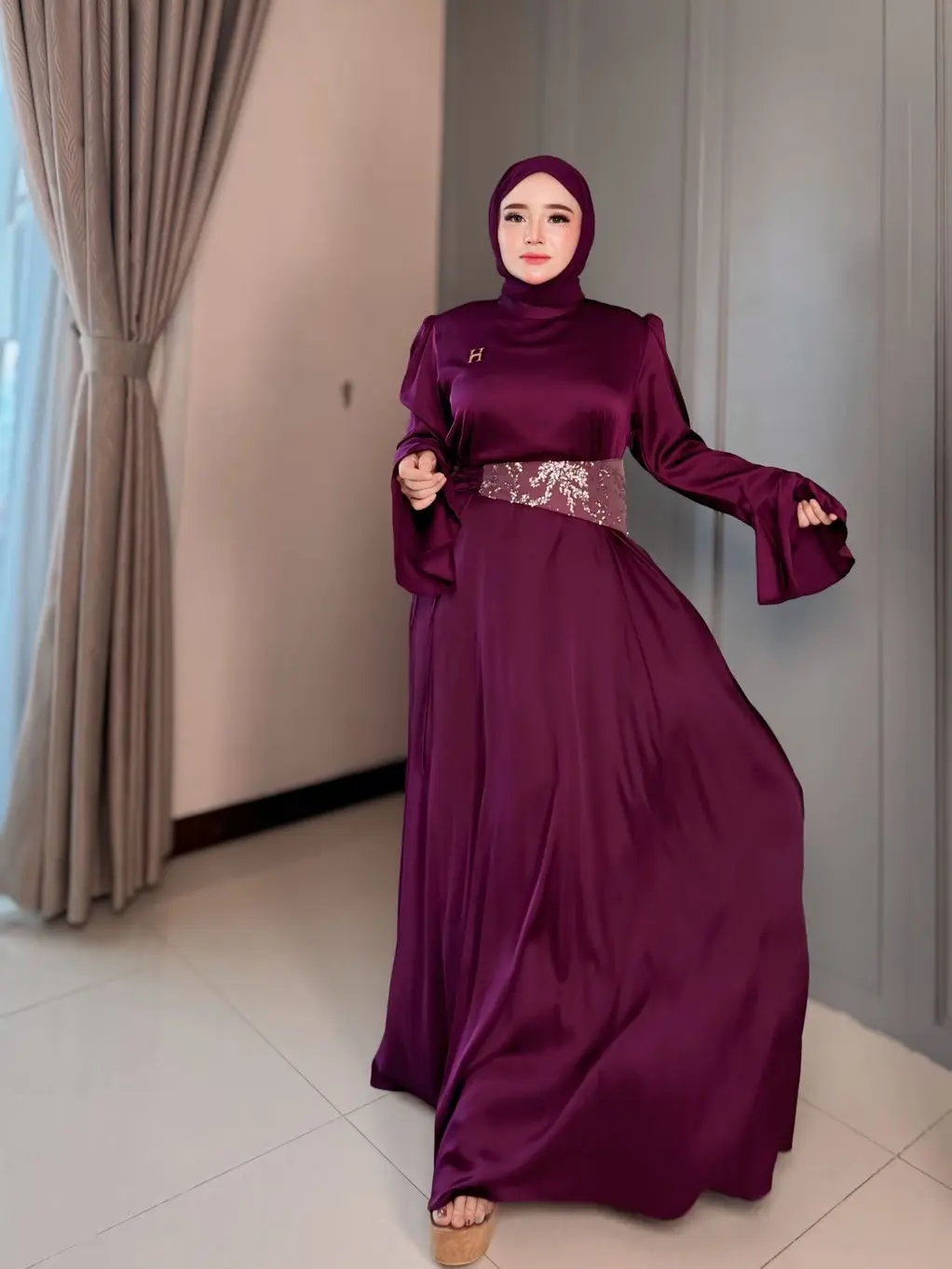 GAMIS VIRAL MEWAH BY HERLIN KENZA FASHION