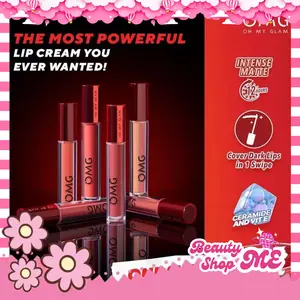 OMG Oh My Glam Lip Cream Matte | Lip Matte Kiss | Lipstick Matte