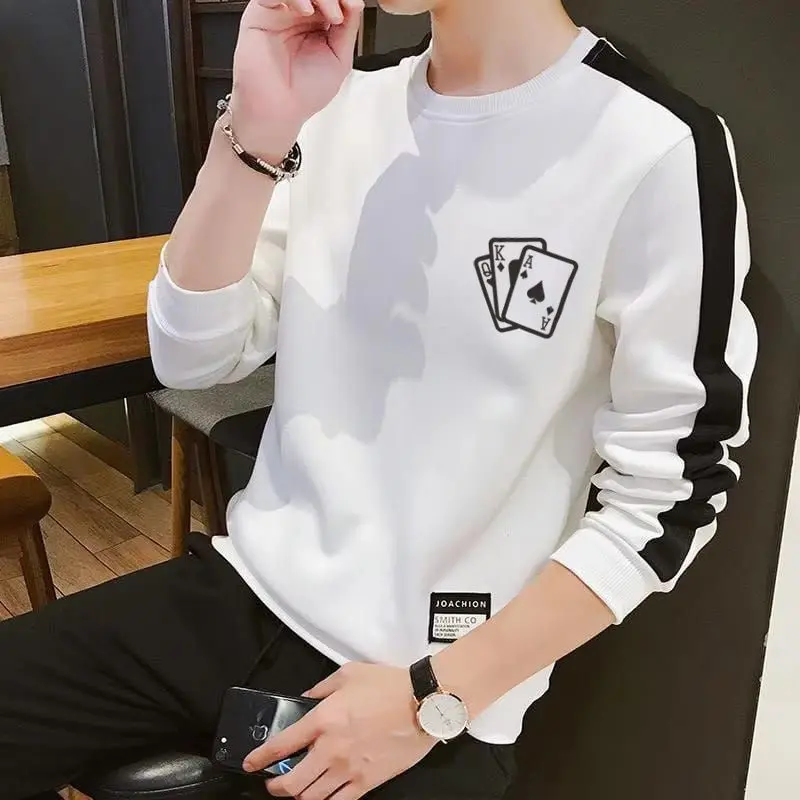 Baju Lengan Panjang Heracles Pokers Sweatshirt Distro Pria