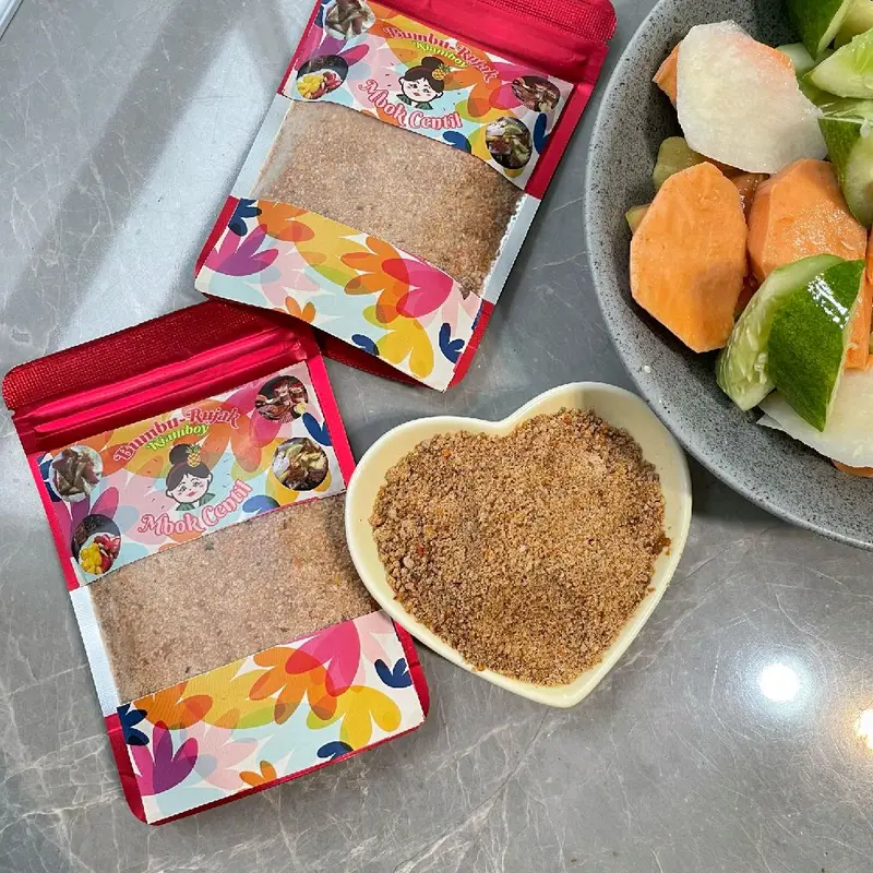 Bumbu Rujak Bangkok Kiamboy Halal 100gr - Cocol /  Tabur Mbok Centil 2