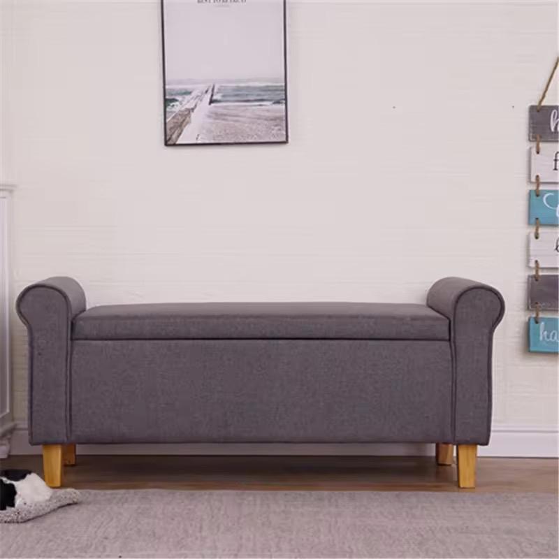 SOVIA- sofa multifungsi sofa penyimpanan sofa ruang tidur sofa kaki kayu sofa cantik sofa murah 2
