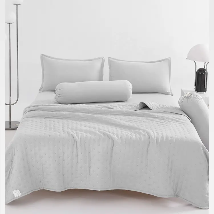 Series Bed Cover ONLY Selimut Tidur Lembut Motif Polos Soft Washable BEST SELLER - ZHB 5
