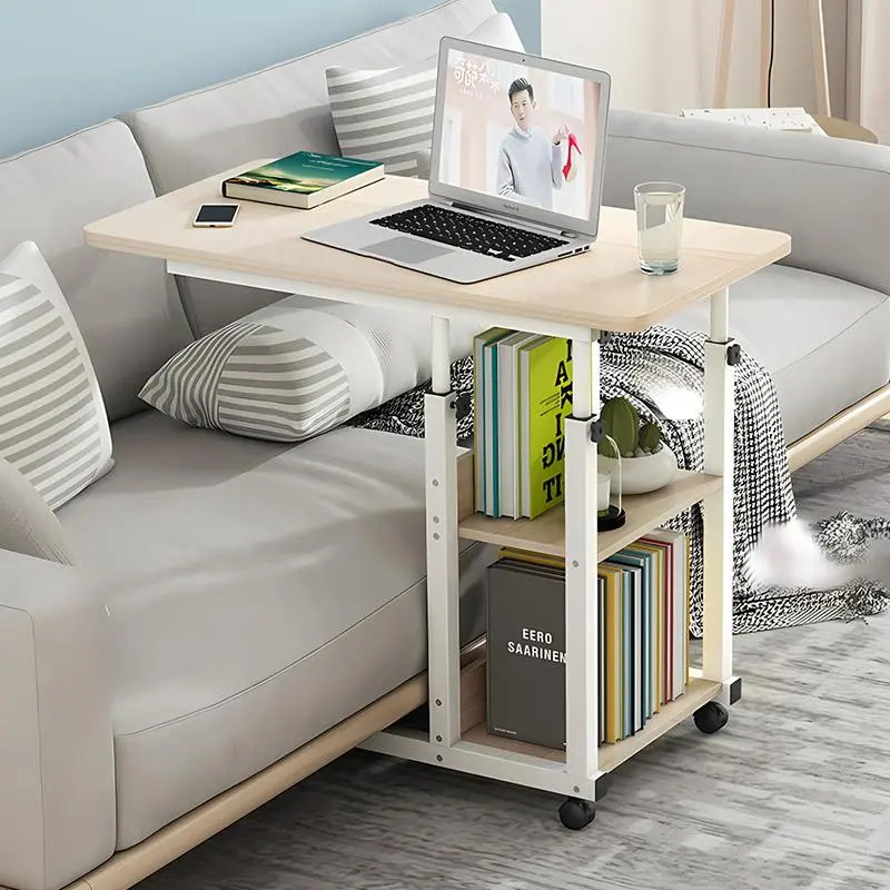Bàn Làm Việc Bàn Học Thông Minh Đa Năng Bàn Nâng Hạ Chiều Cao Có Bánh Xe Di Chuyển Phù Hợp Mọi Không Gian 0