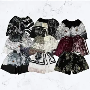 Promo paket hemat 5 pcs | 4pcs |  3pcs  Celana hotpants wanita rayon / celana pendek wanita motif