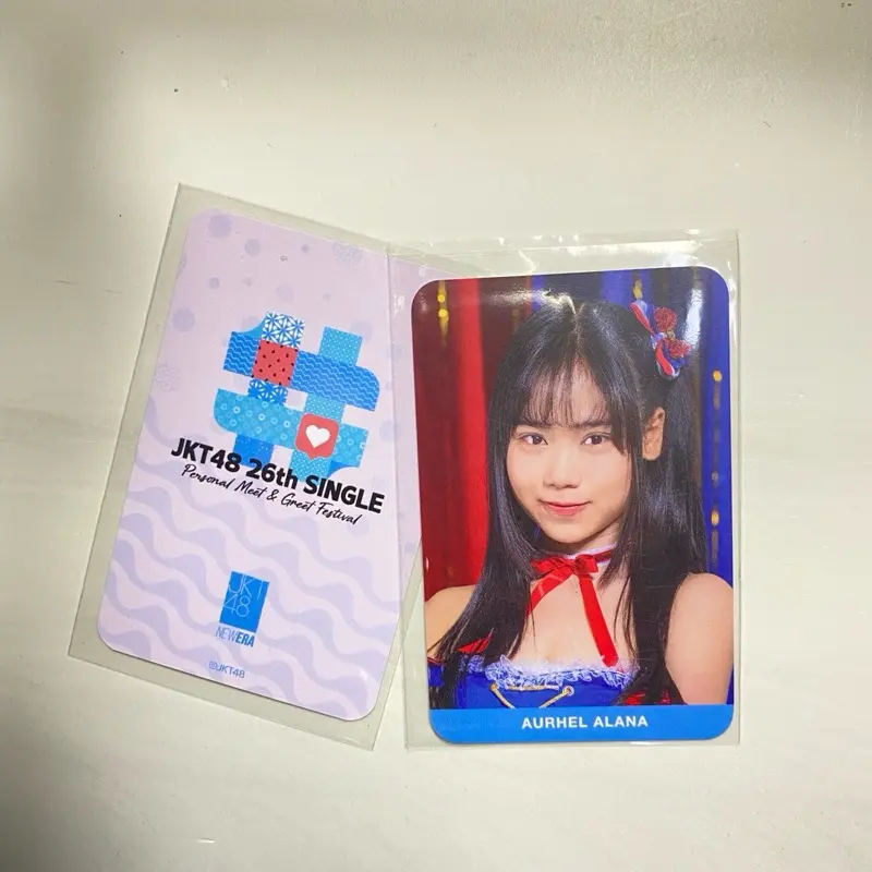 Photocard M&G JKT48 26Th SINGLE Official Original 100% 5