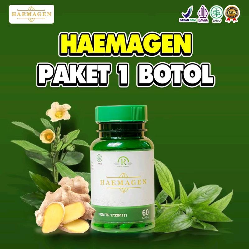 Obat Herbal Haemagen Atasi Gatal Gatal Resmi BPOM untuk Alergi Kulit 0