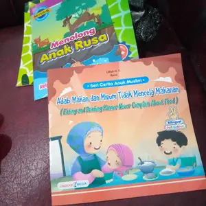 Buku Cerita Anak Bergambar Buku Dongeng Anak Cerita Binatang Lengkap Bilingual Full Colour : Petualangan Anjing Dan Ayam / Burung Onta Dan Kasuari / Landak Yang Kesepian / Kutilang Dan Kenari / Kancil Melawan Harimau / Lebah Dan Semut / Kucing Dan Tikus