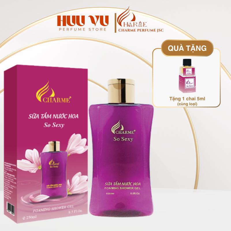 CHARME PERFUME - Sữa Tắm Nước Hoa Charme So Sexy 250ml nuochoa sữa tam