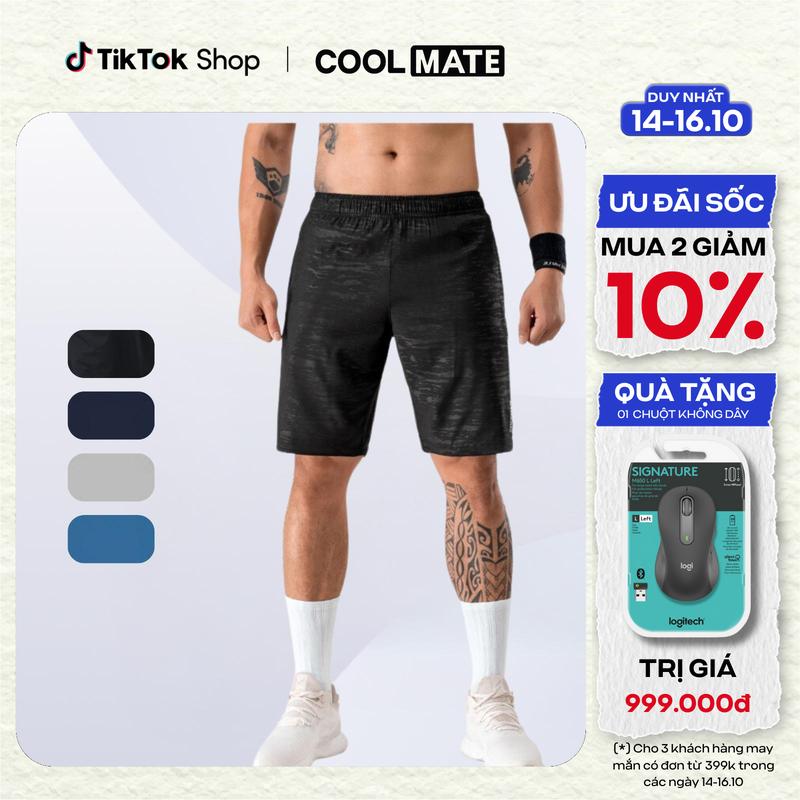 Quần Short nam Ultra Pro thoải mái vận động (có túi khóa kéo) - Coolmate