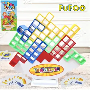 Mainan Edukatif Anak Balancing Block Tetris Tetra Tower Fun Games Balok Susun / Mainan Edukasi Anak Balancing Blok Susun / Mainan Anak Laki Laki / Mainan Anak Perempuan SNI Murah