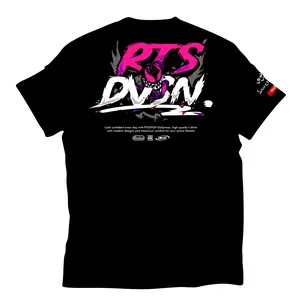 T-SHIRT RTSDVSN 295 | LENGAN PENDEK MOTIF MONSTER SMILE