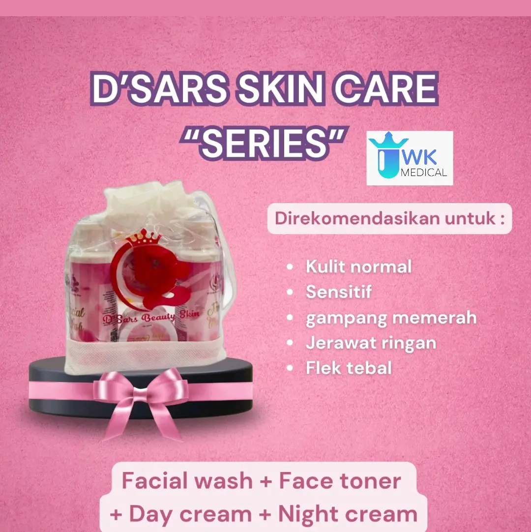 D'SARS Skincare Sultan ORIGINAL *FREE KONSULTASI AGEN* WK MEDICAL
