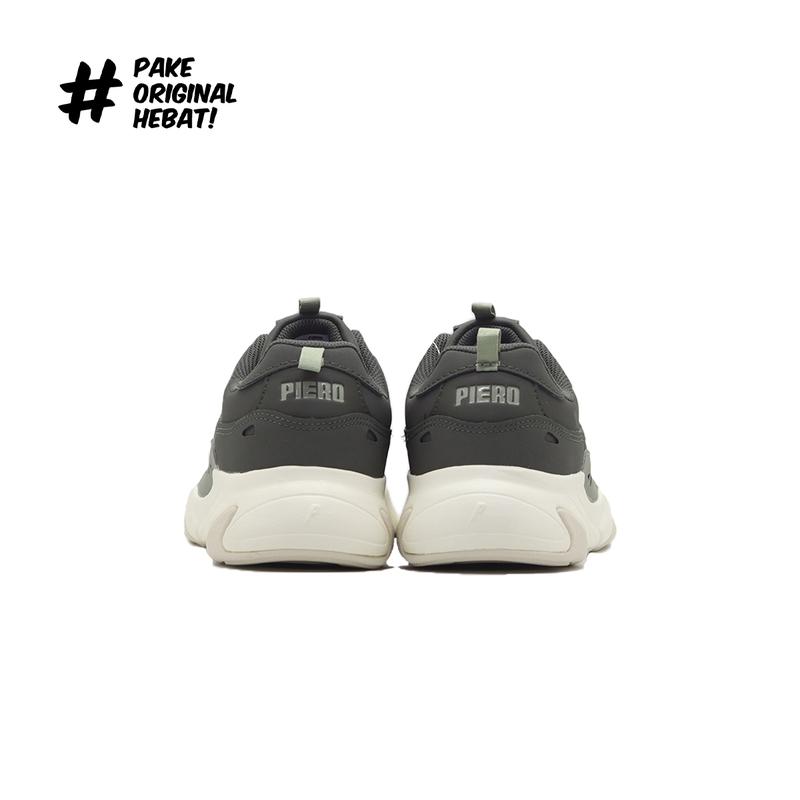 Piero Sepatu Sneakers Ergo ST - Night/Oak/Off White 2