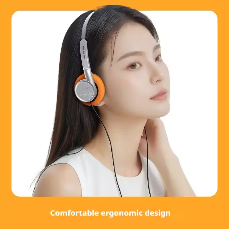 FiiO Snowsky WIND 40mm Dynamic Driver Vintage / Retro Stile Wired Headphone / Headset 1