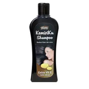 Happy Kemiriku Shampo Kemiri 100ml Mengandung Vitamin E Minyak Kemiri Asli untuk Perawatan Rambut
