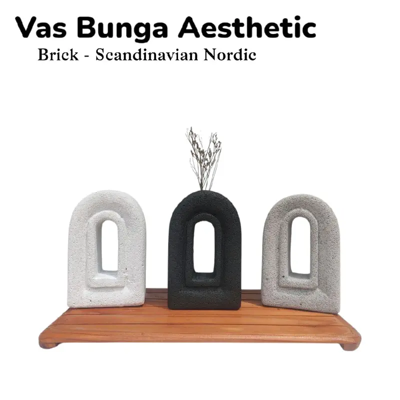 Vase Aesthetic Scandinavian Nordic VBK 012 - VAS BUNGA 4