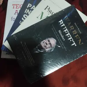 PAKET HEMAT 4 BUKU BESTSELLER The Psychology Of Money + Warren Buffet + Technical Analysis For Mega Profit + Panduan Investasi Saham Untuk Pemula