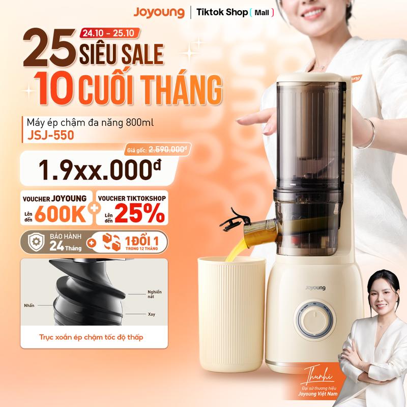 Máy ép chậm JOYOUNG đa năng JSJ-550 | Đường kính lớn 80mm