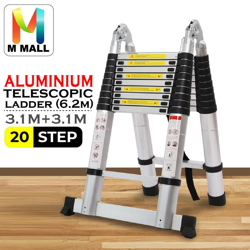 [3.1m x 3.1m] Double Sided Two Way Multipurpose Telescopic Aluminium ...