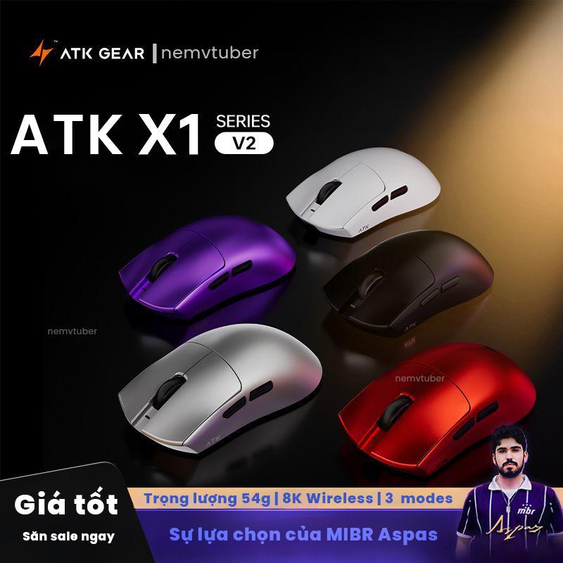 Chuột Gaming ATK Blazing Sky X1 V2 - Paw3950 Ultra - tặng kèm đầu thu 8kHZ