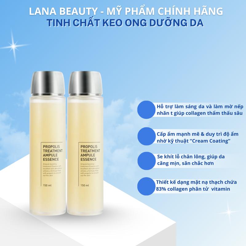  E21 - Nước Thần Keo Ong  Cấp Ẩm Chống Lão Hóa Toner Phục Hồi Làn Da Yếu 