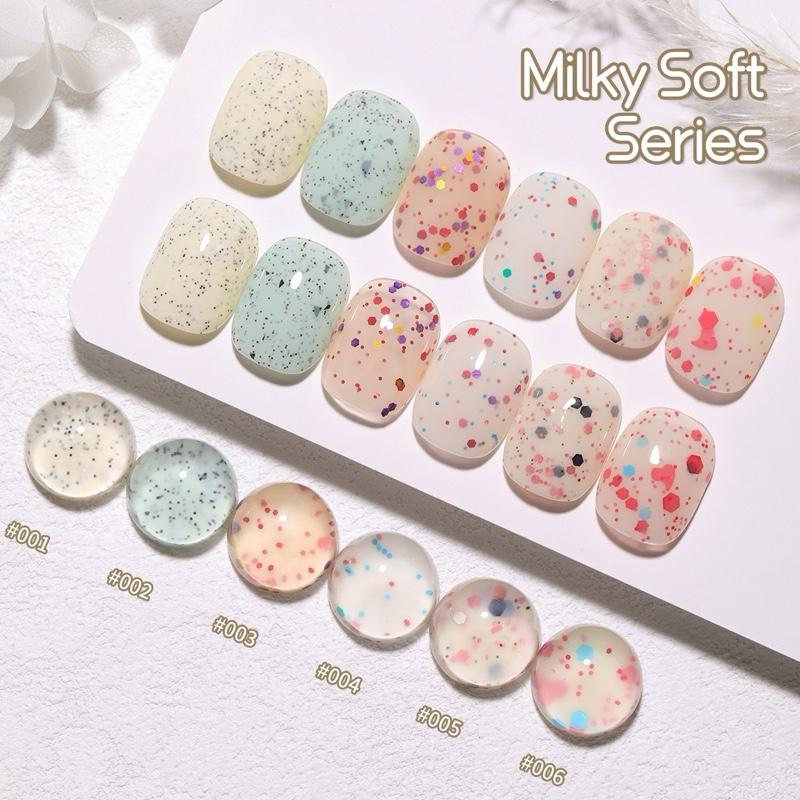 Sơn gel màu ngũ cốc xinh sắn-phụ kiện làm nail