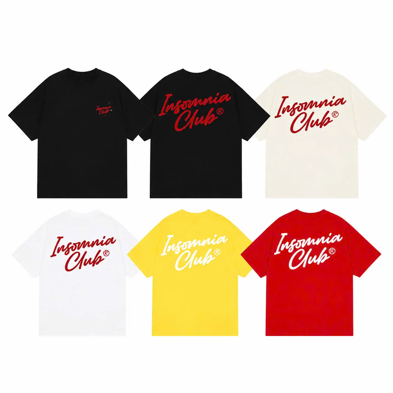 [MỚI] Áo Thun Nam Nữ INSO CLUB IN NỔI, Áo Phông Unisex From Rộng Top Cổ Tròn Women