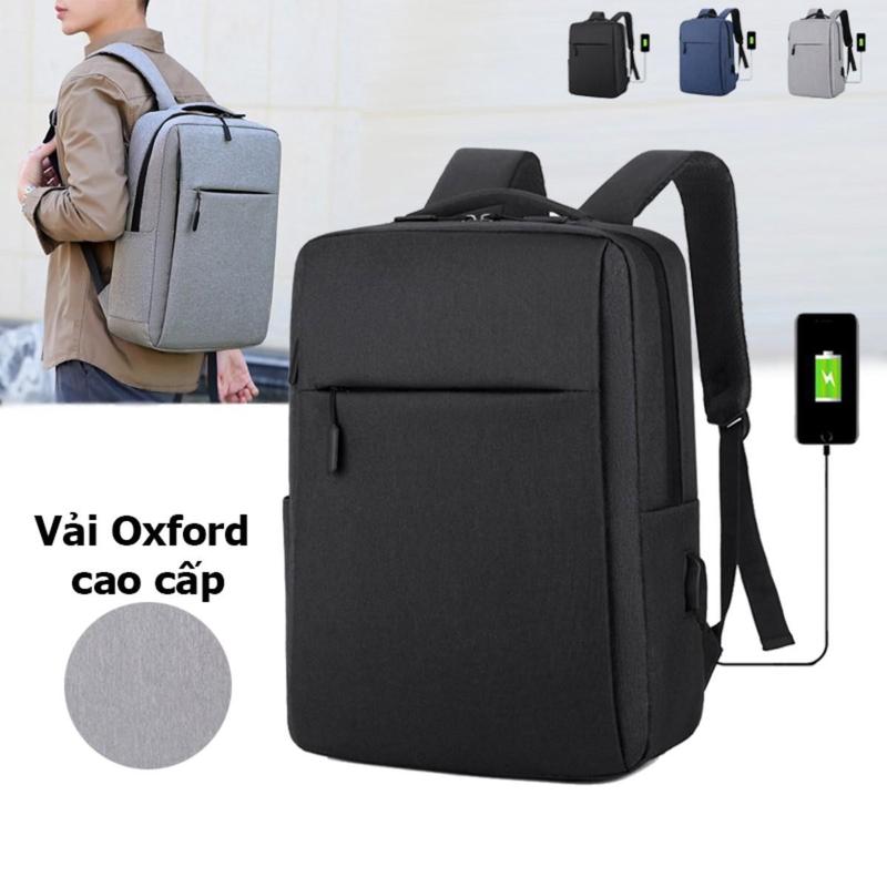 Balo nam đựng laptop 15,6" có cổng usb, kiểu dáng nhỏ gọn, thời trang, phong cách đơn giản phù hợp mọi lứa tuổi S3 B5502
