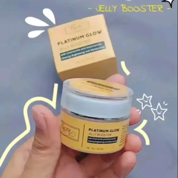 BYZOE GLOW JELLY BOOSTER PLATINUM kuning jelly