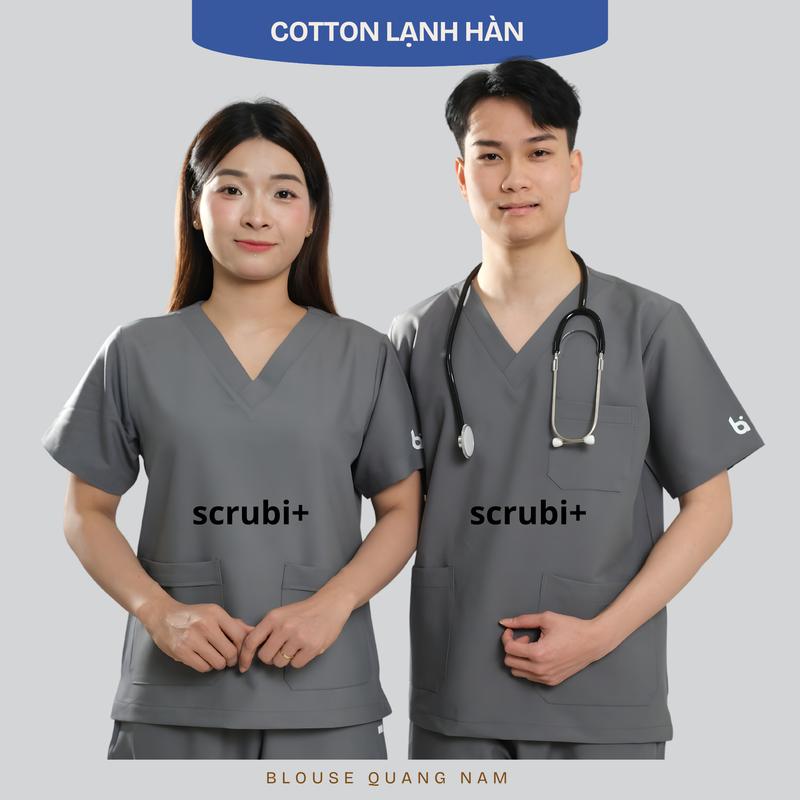 Bộ Scrubs Bác sĩ Cao Cấp Lạnh Hàn Đồng Phục Spa Nhiều Màu Hàng Cao Cấp TH…